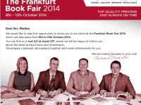 Knowledge E attending 2014 Frankfurt Book Fair from 8th – 10th October