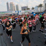 Knowledge E goes head-to-head with librarians at another Dubai Standard Chartered Run