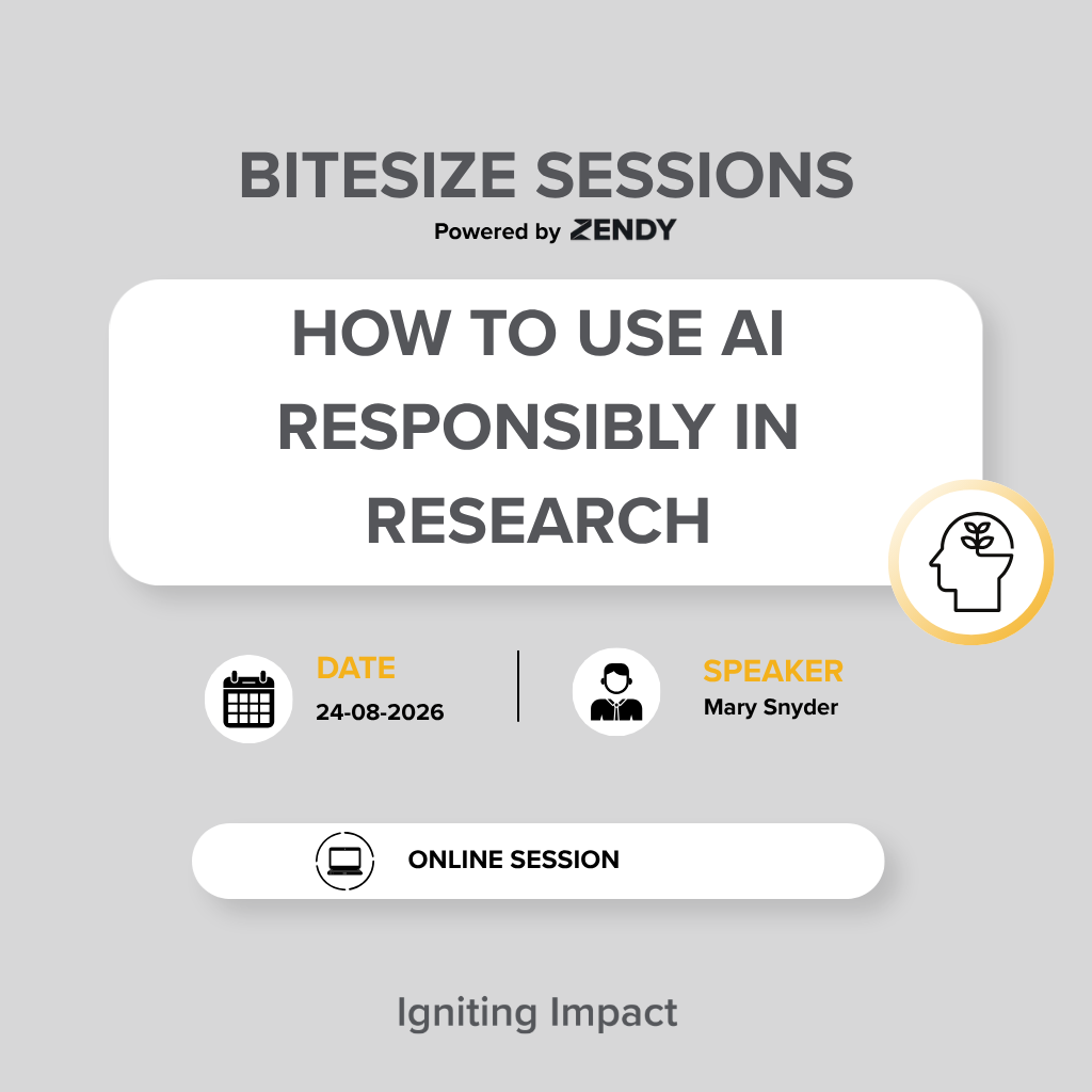 Zendy bitesize Responsible AI in research